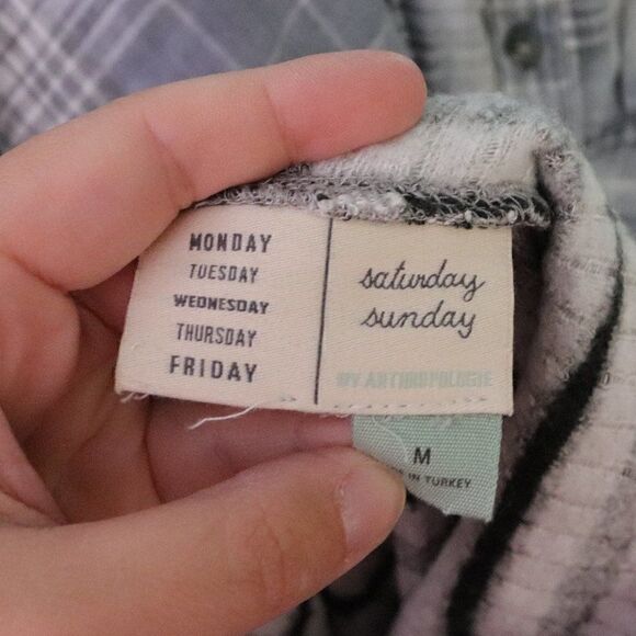 Saturday Sunday | Cowl Neck Striped Pullover Sweater Medium - Picture 7 of 8